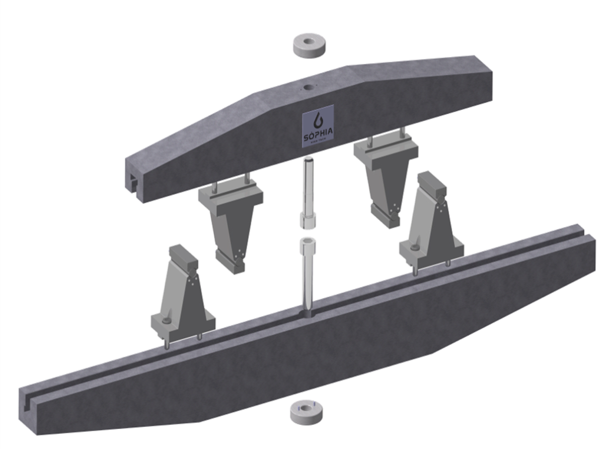 ASTM C393 Testing Fixture - Assembly