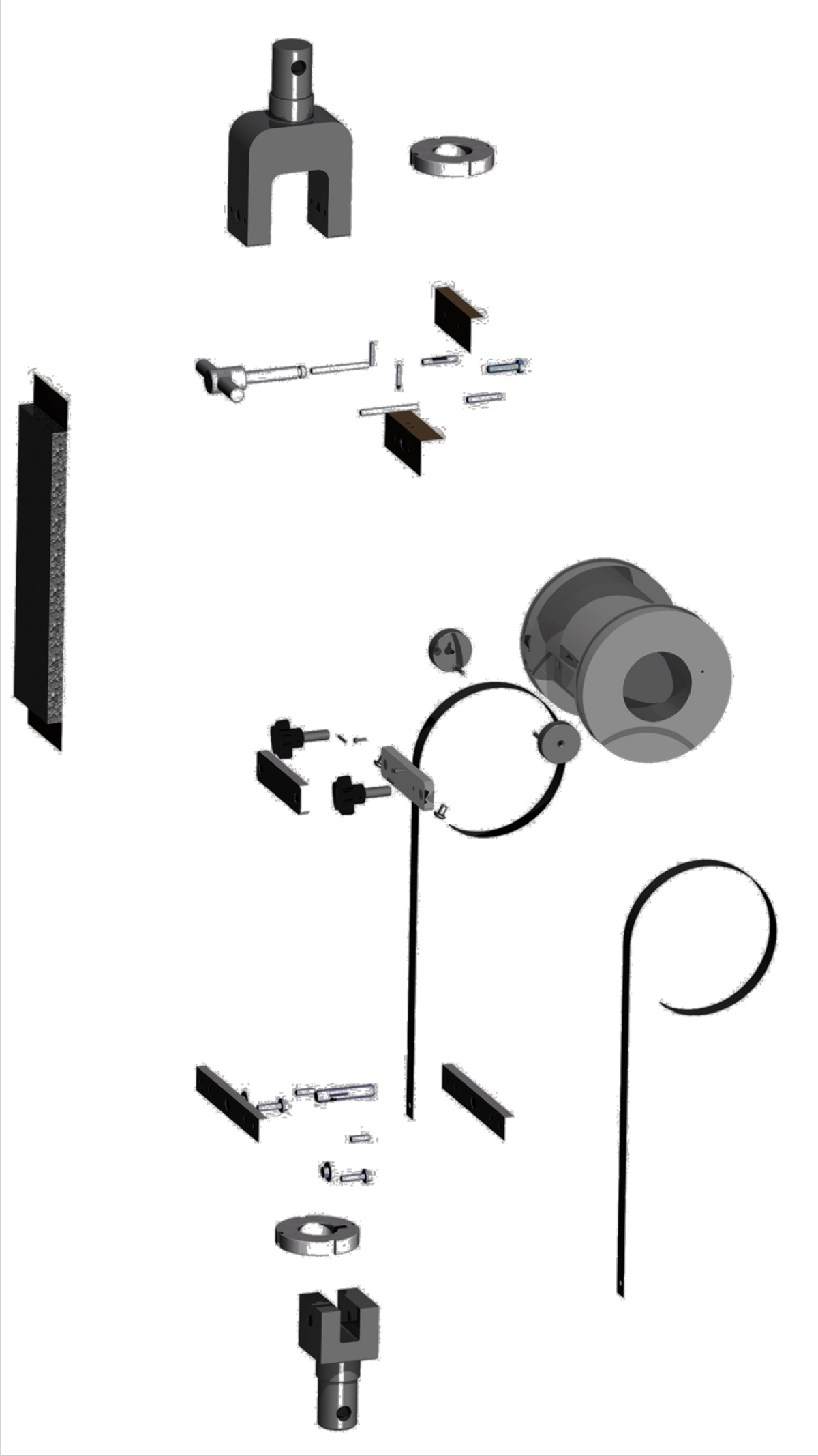 ASTM D 1781 Testing Fixture - Assembly