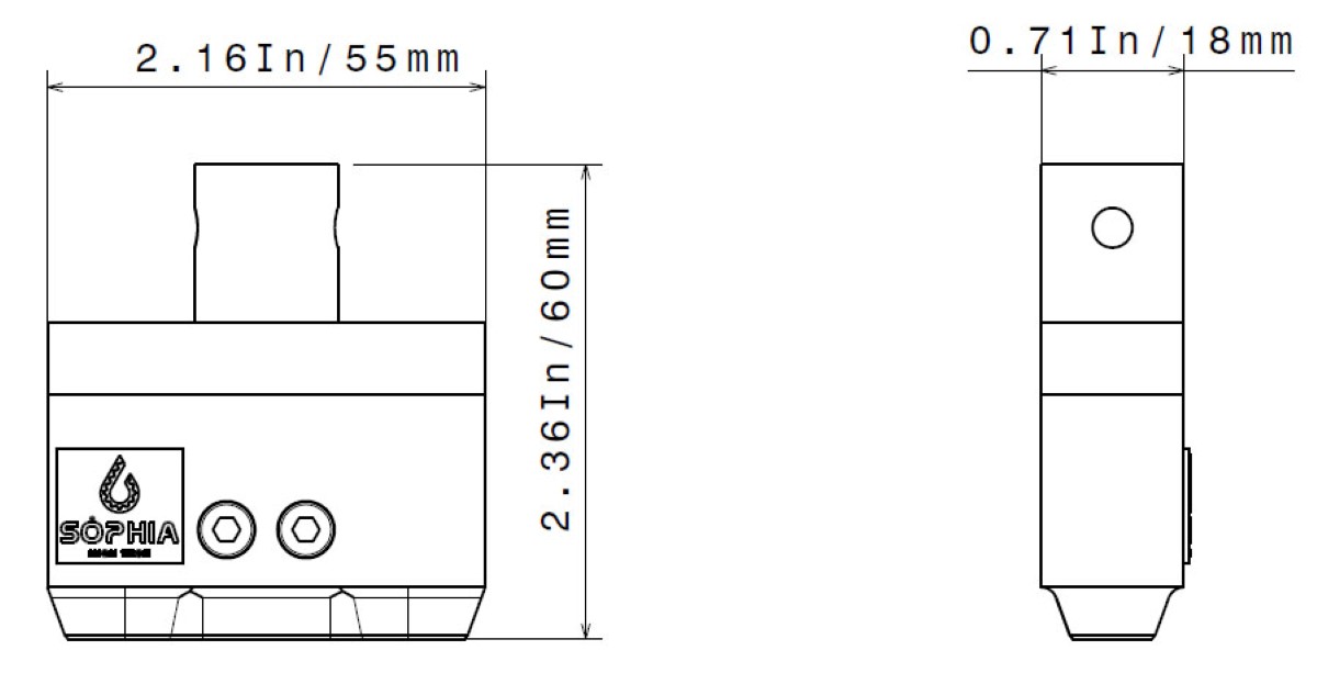 ASTM D 412 Testing Fixture - Drawing