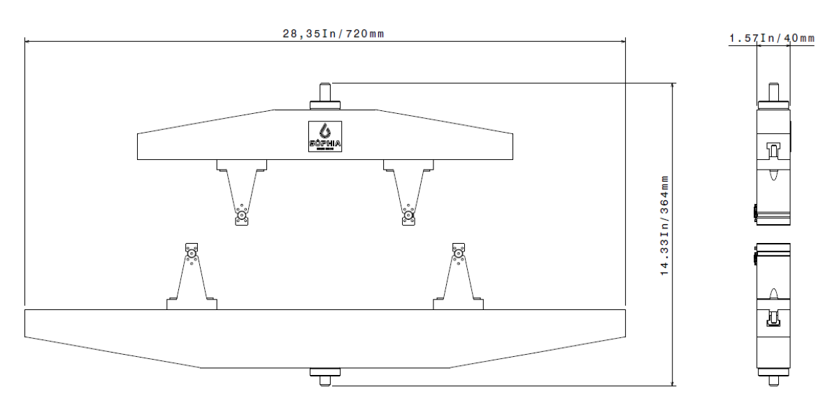 ASTM D7249 Testing Fixture - Drawing