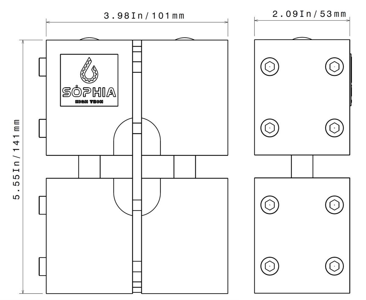 ASTM D 6641 Testing Fixture - Drawing